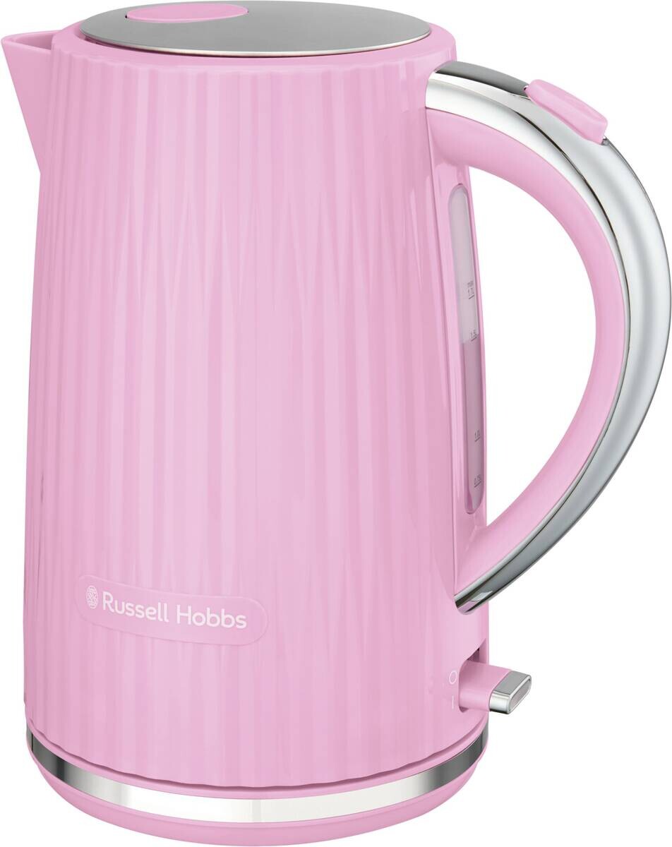 Russell Hobbs Wasserkocher 25206016002 rosa Edelstahl B/H/L: ca. 15,6x25,2x22,5 cm ca. 1,7 l