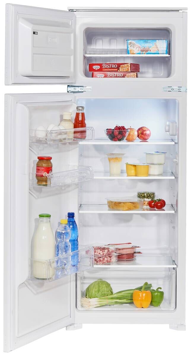 PKM Einbaukühl-/Gefrierkombination GK225.4EEBN B/H/T: ca. 54x145x54 cm