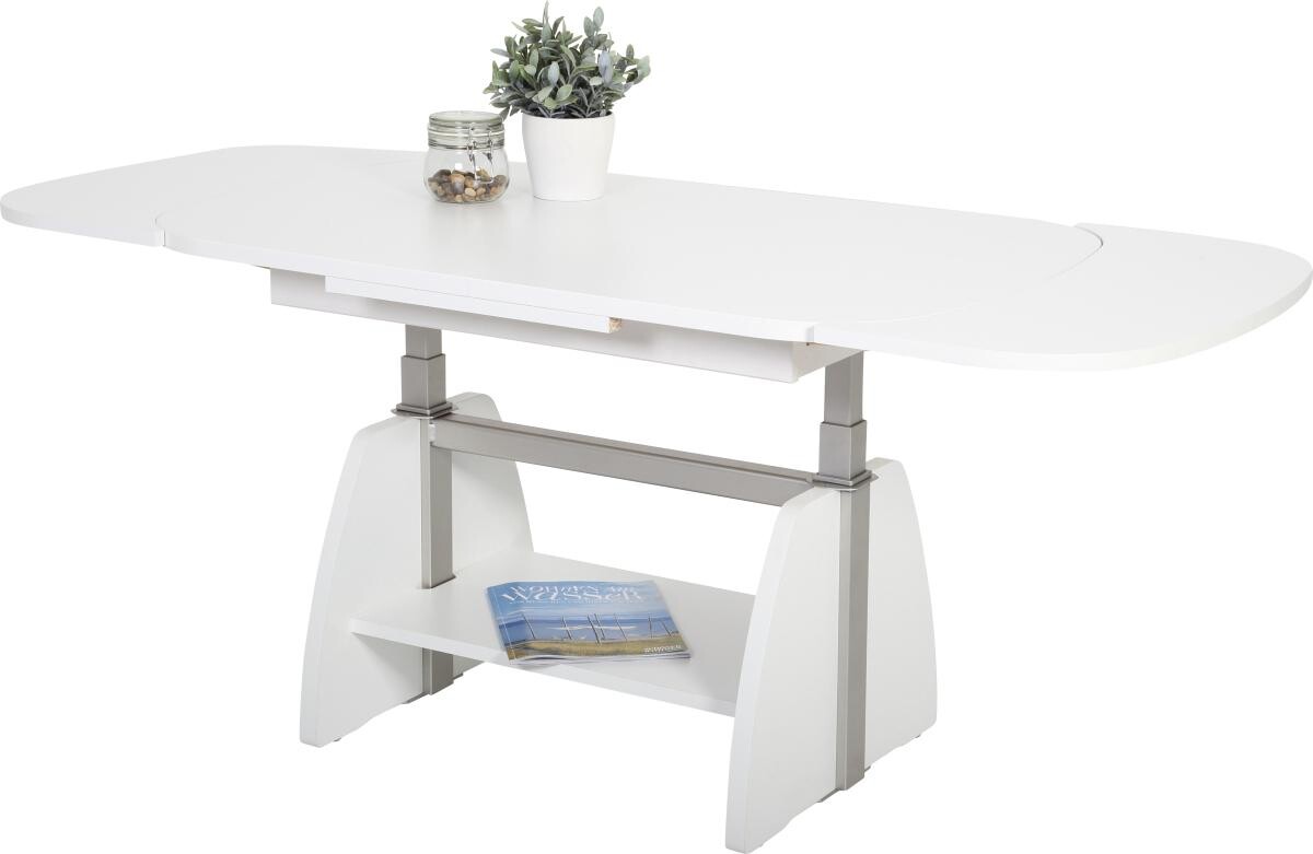 Couchtisch Colin weiß B/H/T: ca. 107x53x67 cm