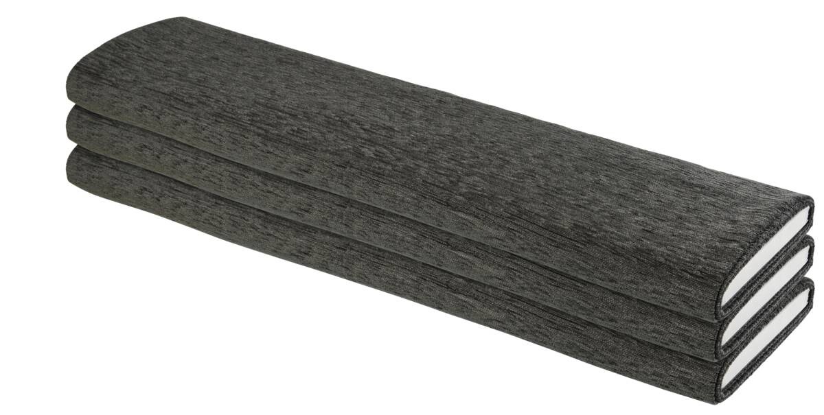 Dekostoff Casino anthrazit 81% Polyacryl, 19% Polyester B: ca. 150 cm