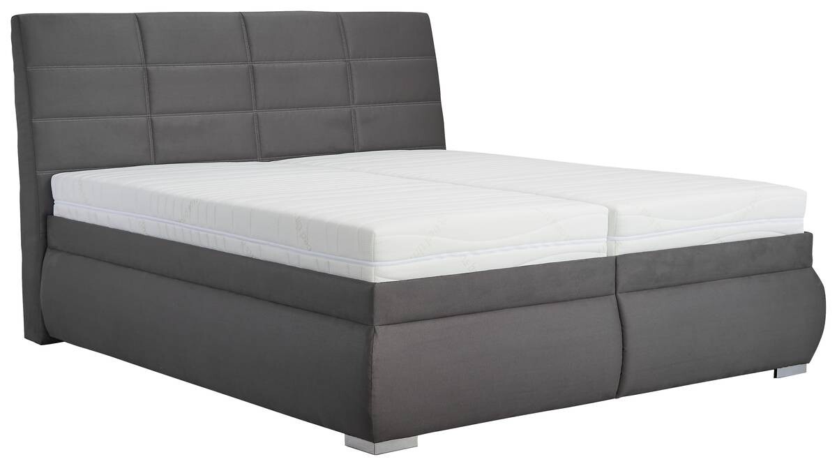 Polsterbett Drago anthrazit