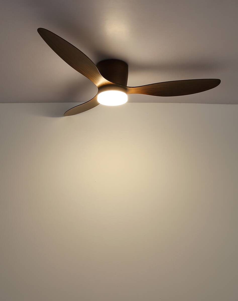 GLOBO Deckenventilator grau B/H/L: ca. 30,5x24x65 cm max. 30 W