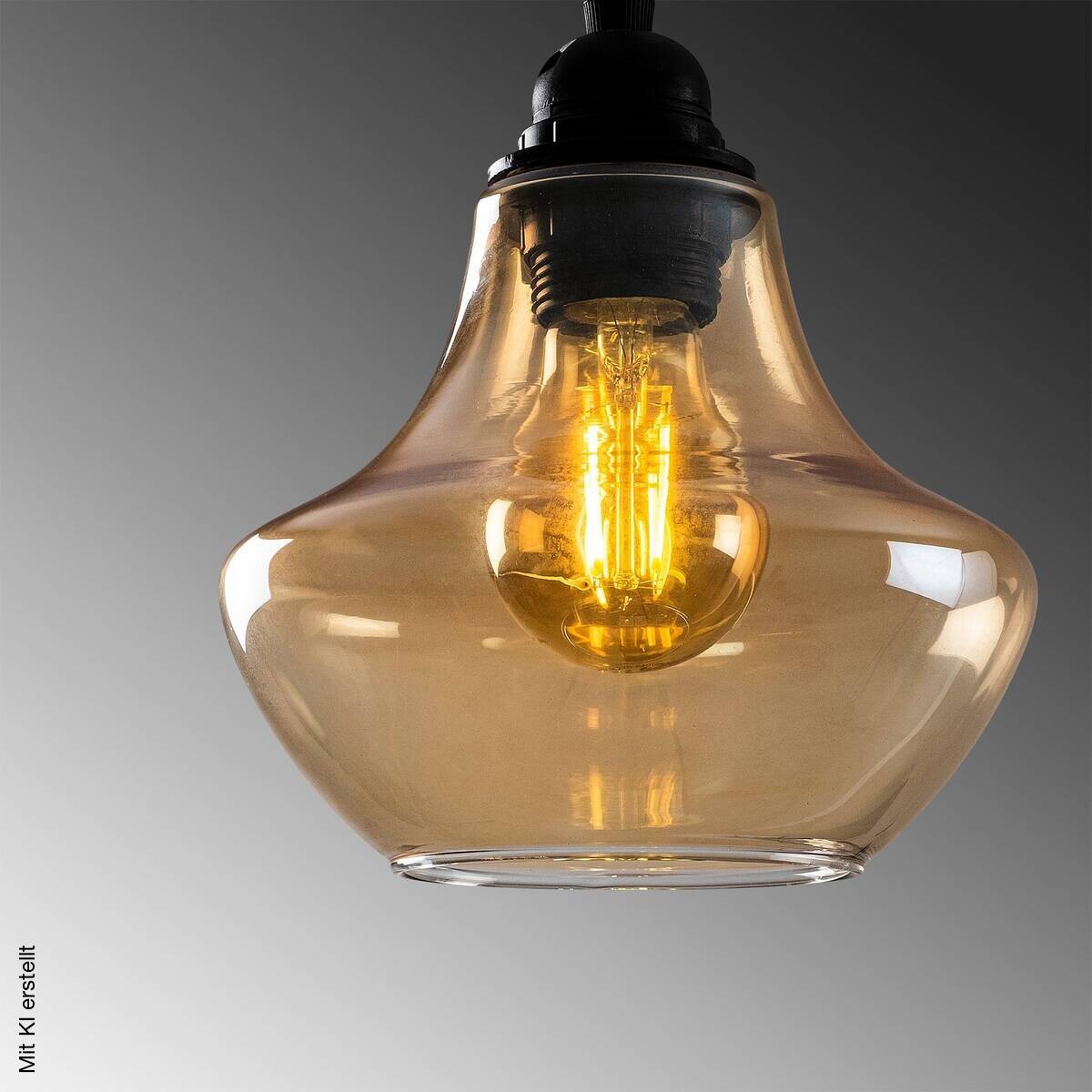 Opviq Pendelleuchte gold schwarz Metall B/H/T/L/D: ca. 17x111x17x17x17 cm E27 1 Brennstellen