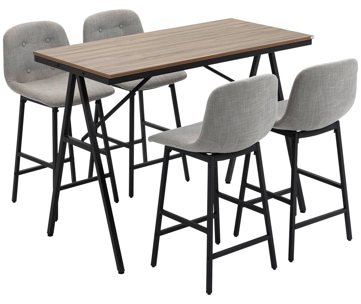 Bartisch nussbaum Nachbildung B/H/T: ca. 120x91x60 cm