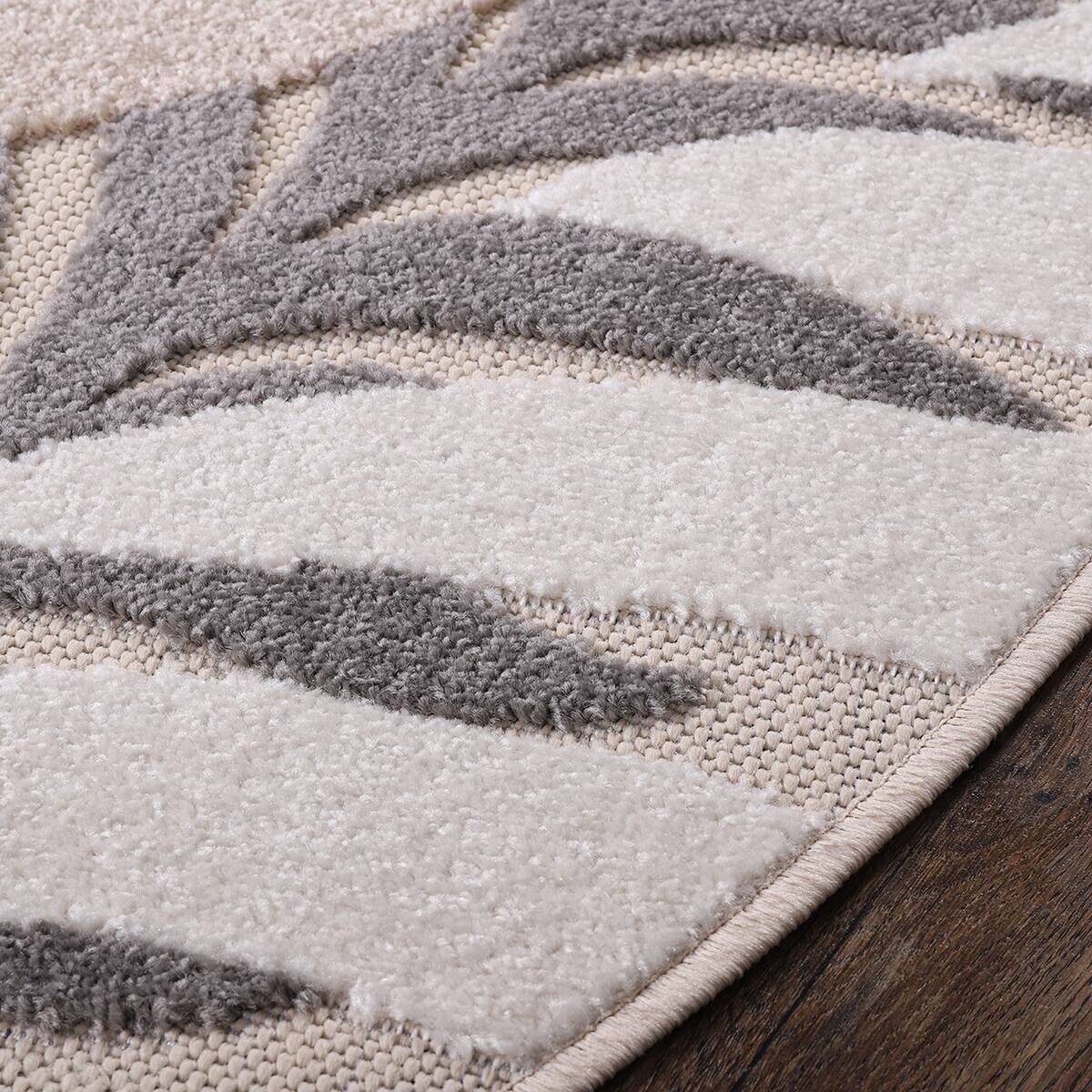 Sanat Outdoorteppich FLORAL creme B/L: ca. 200x200 cm