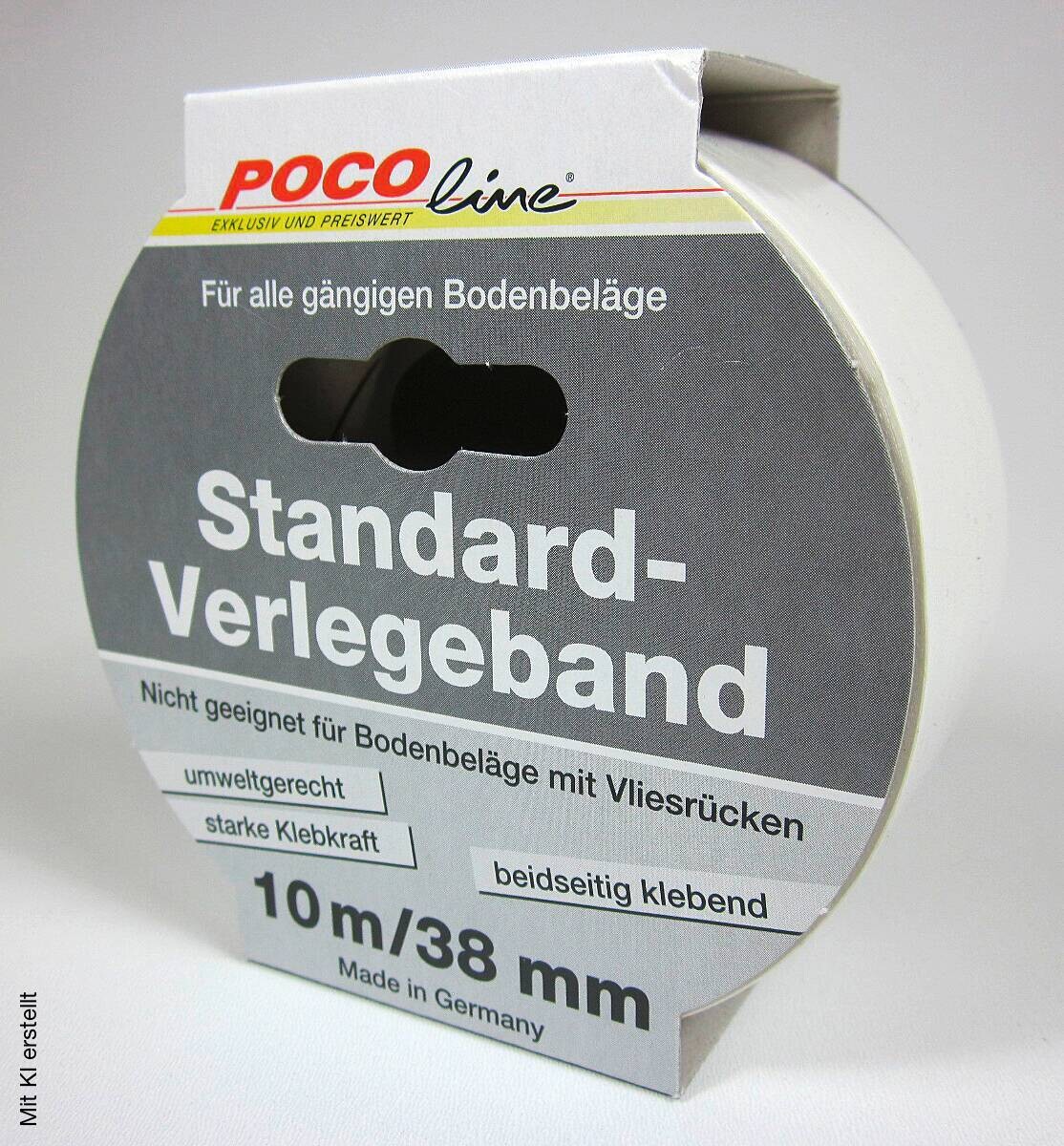 POCOline Verlegeband weiß B/L: ca. 3,8x cm