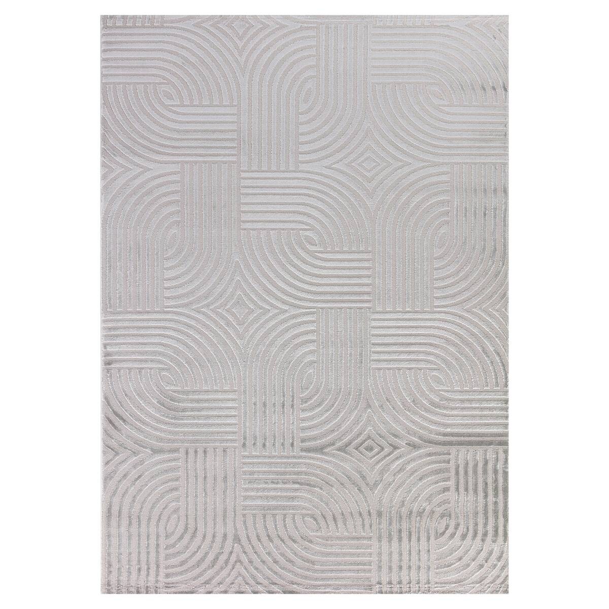 Ayyildiz Teppich SAHARA silber B/L: ca. 120x170 cm