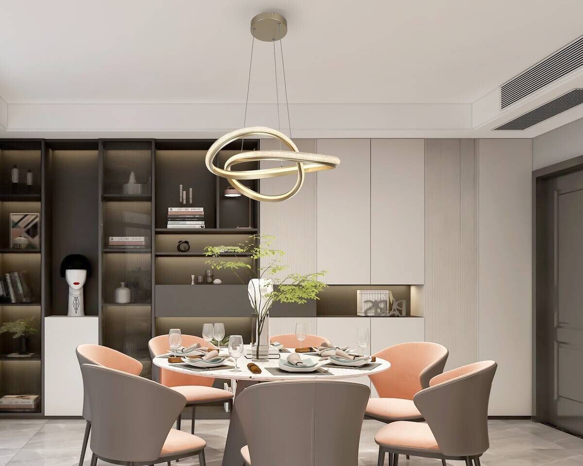 Nolo LED-Pendelleuchte Clara B/H/T: ca. 50x120x50 cm