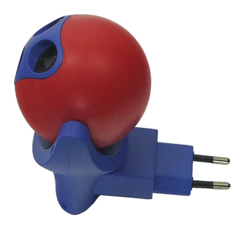 Niermann Stecker-Nachtlicht Paw Patrol dunkelblau rot Kunststoff