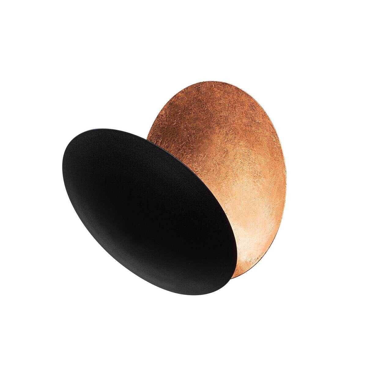 Opviq Wandleuchte Yosma-13639 schwarz Kupfer Metall B/H/T/L: ca. 16x25x16x25 cm