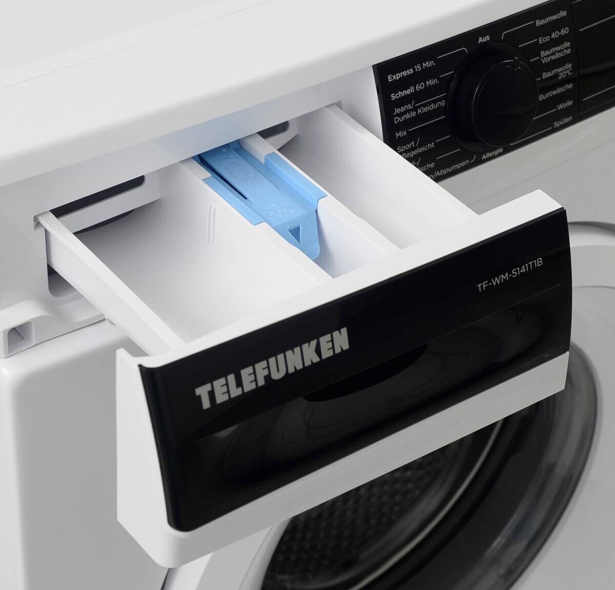 TELEFUNKEN Waschmaschine TF-WM-5141T1B weiß B/H/T: ca. 60x85x53 cm ca. 8 kg