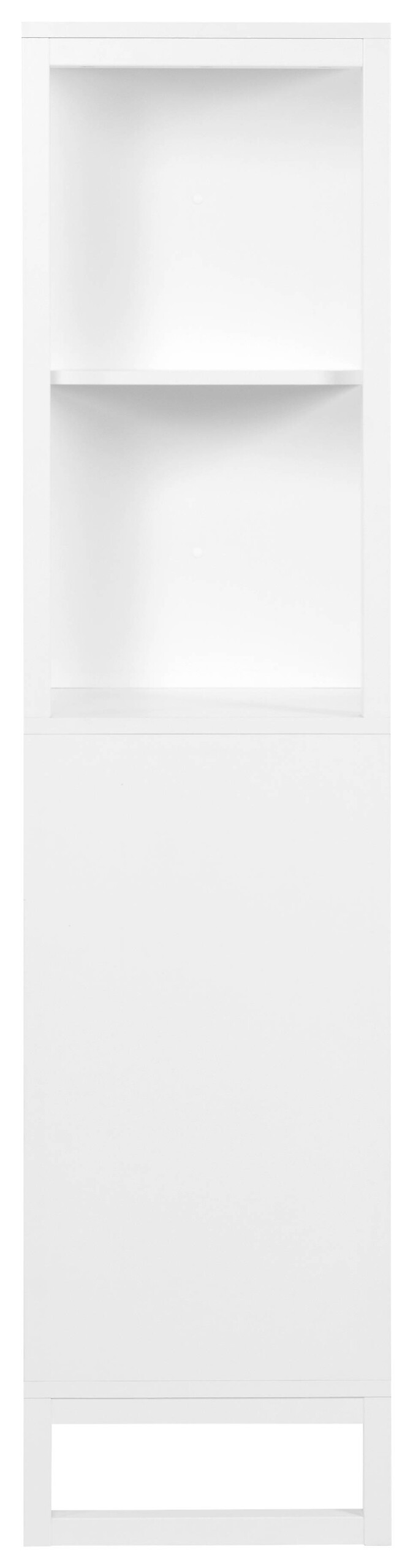 Regal Sumatra weiß Nachbildung B/H/T: ca. 83,5x165x40 cm