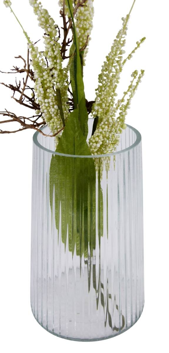 Glas-Art Vase klar Glas