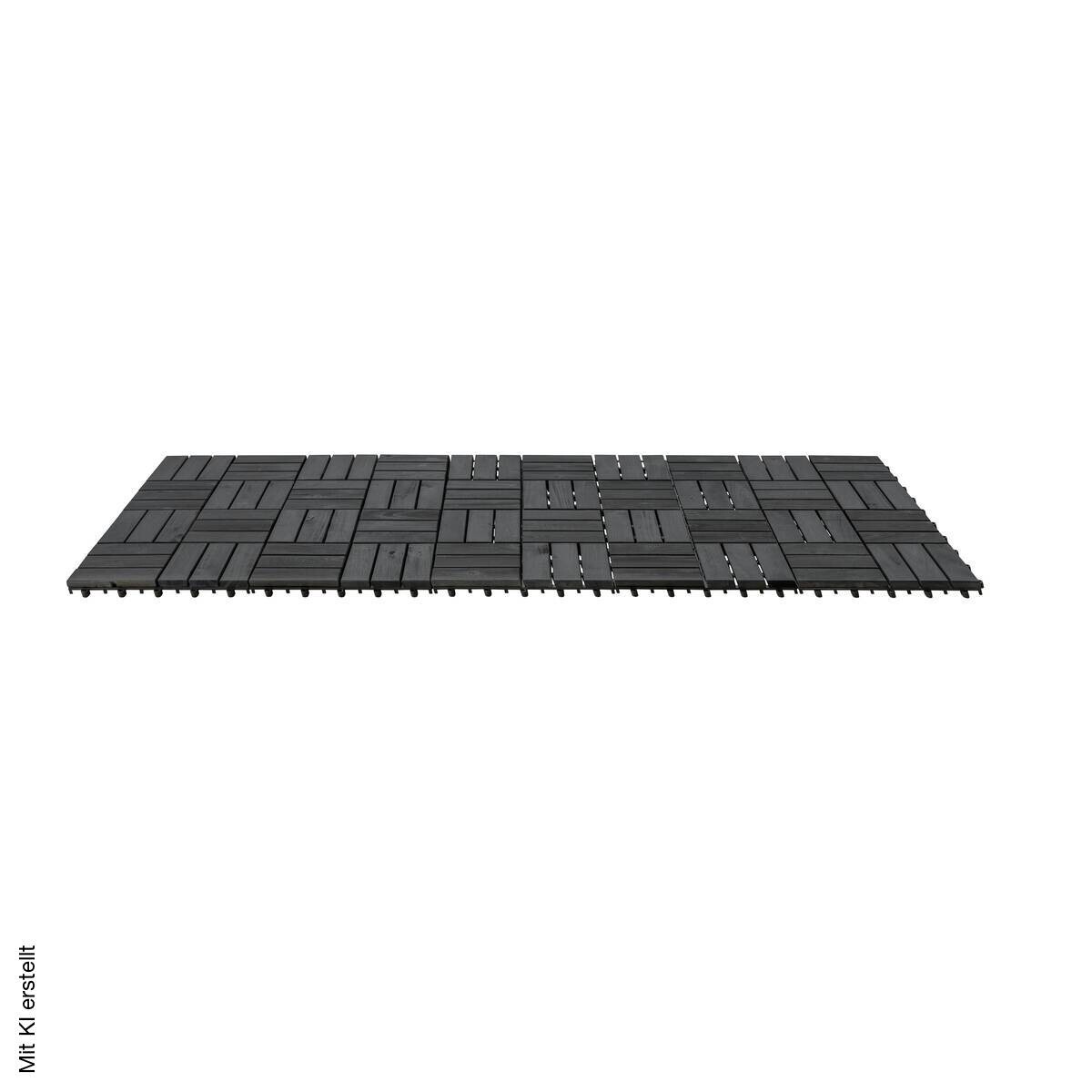 POCOline Terrassenfliese Anthrazit anthrazit B/L: ca. 30x30 cm
