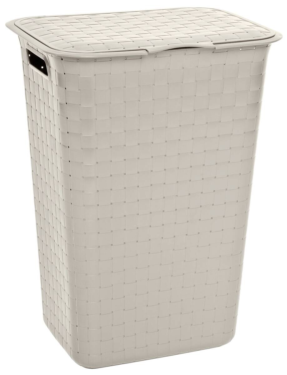 Wäschebox creme B/H/L: ca. 33,5x58x43 cm