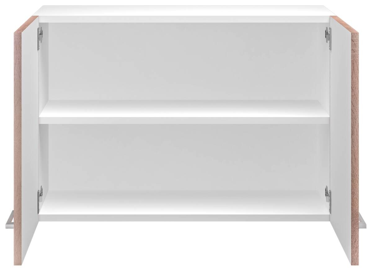 Hängeschrank Samoa weiß Eiche Nachbildung B/H/T: ca. 80x54,8x32 cm