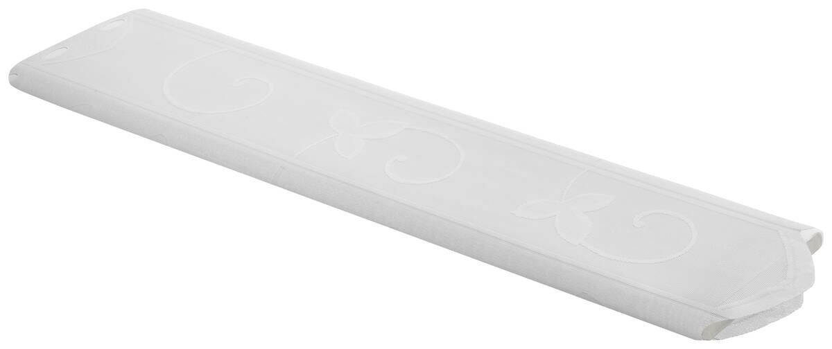 Scheibengardinen-Meterware weiß 100% Polyester H: ca. 75 cm