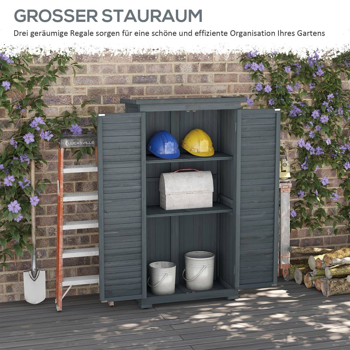 Outsunny Gartenschrank