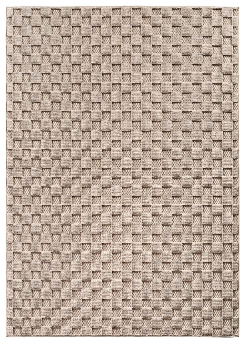 Ayyildiz Kurzflorteppich HELIX beige B/H/L: ca. 120x0,7x170 cm