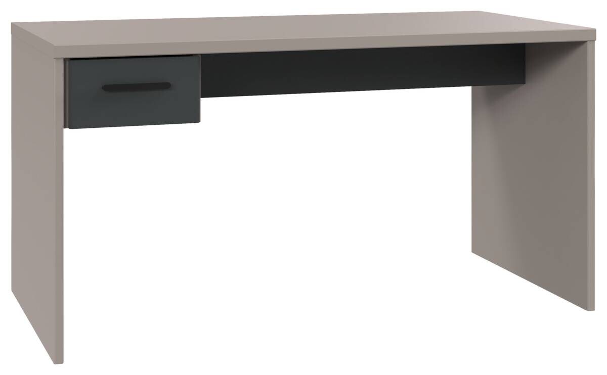 Schreibtisch Bahamas Sahara grau B/H/T: ca. 140x72x70 cm