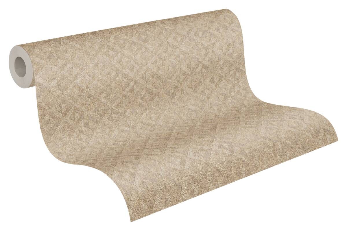A.S.Creation Vliestapete beige gold B/H/D: ca. 53x1005x9,3 cm