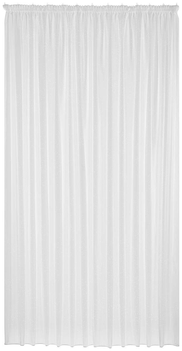 POCOline Fertigstore Glitzer weiß B/L: ca. 300x245 cm