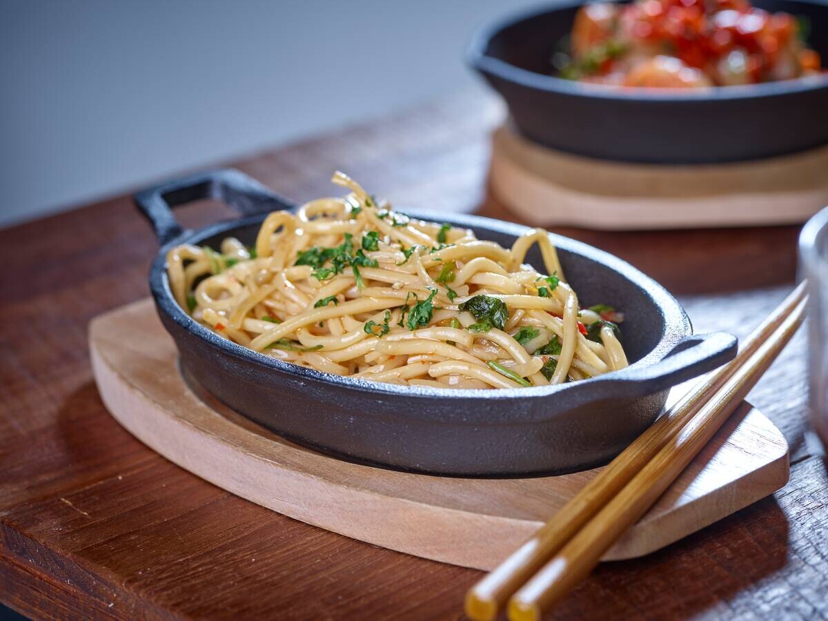 ECHTWERK Servierpfanne Big schwarz Eisen B/H/L: ca. 12x4,5x22 cm