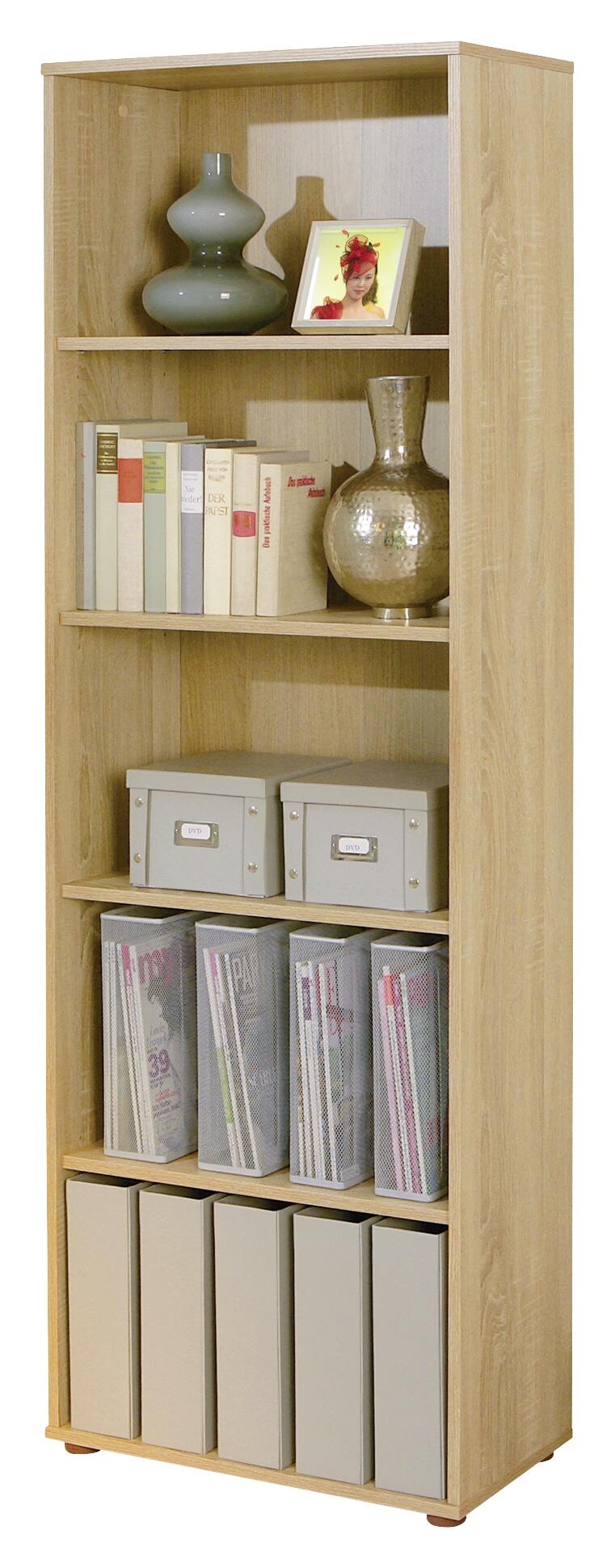 Regal Parini 4 Eiche Sonoma Nachbildung B/H/T: ca. 60x180x30 cm