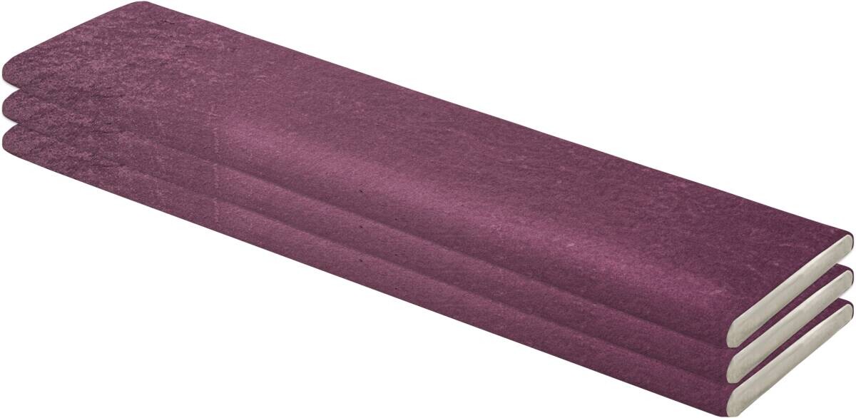 Dekostoff Pannesamt aubergine 100% Polyester B: ca. 150 cm