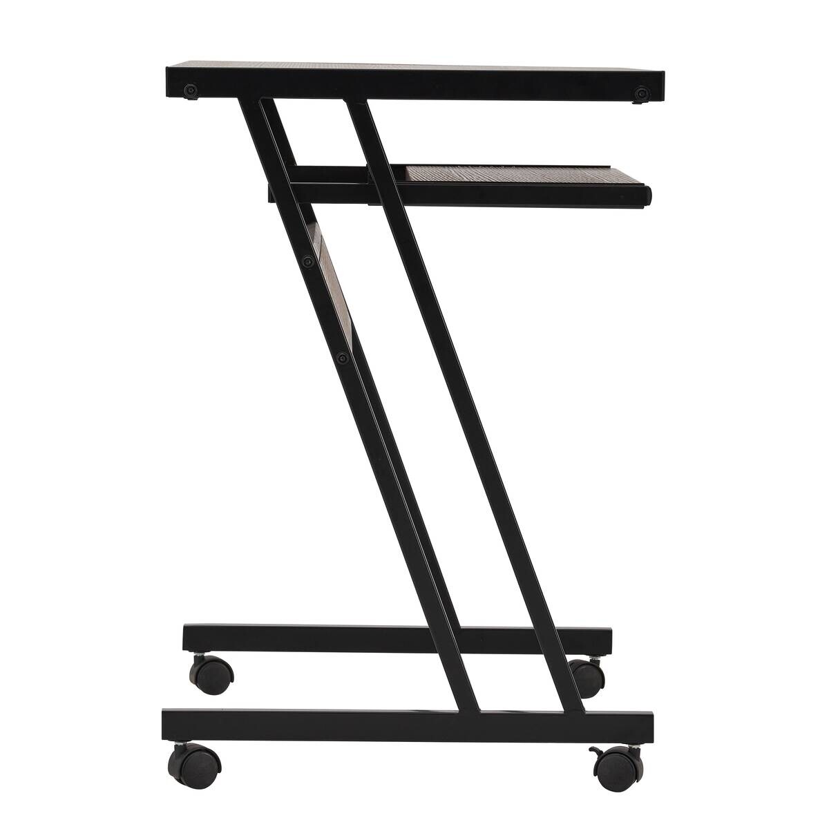Computerrollwagen Elvie Oak B/H/T: ca. 62x73x50 cm