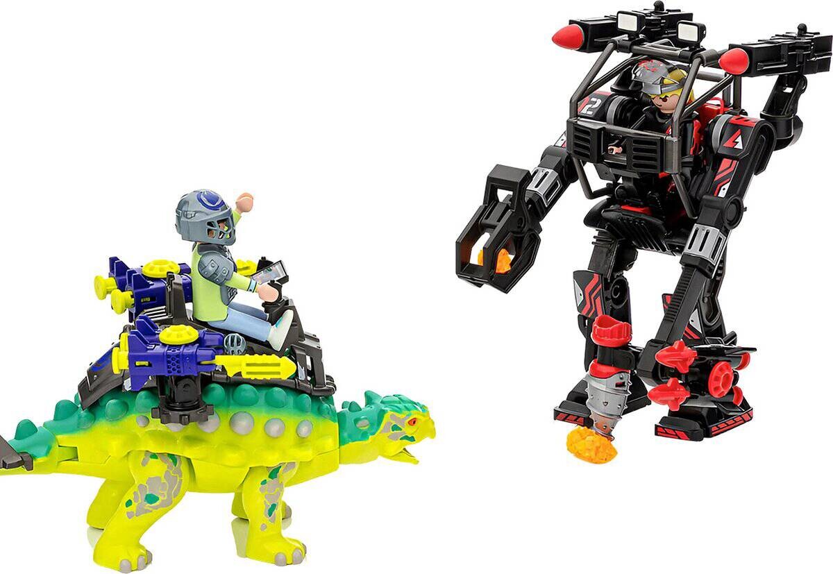 Playmobil Dino Rise Saichania Abwehr des Kampfläufers 70626