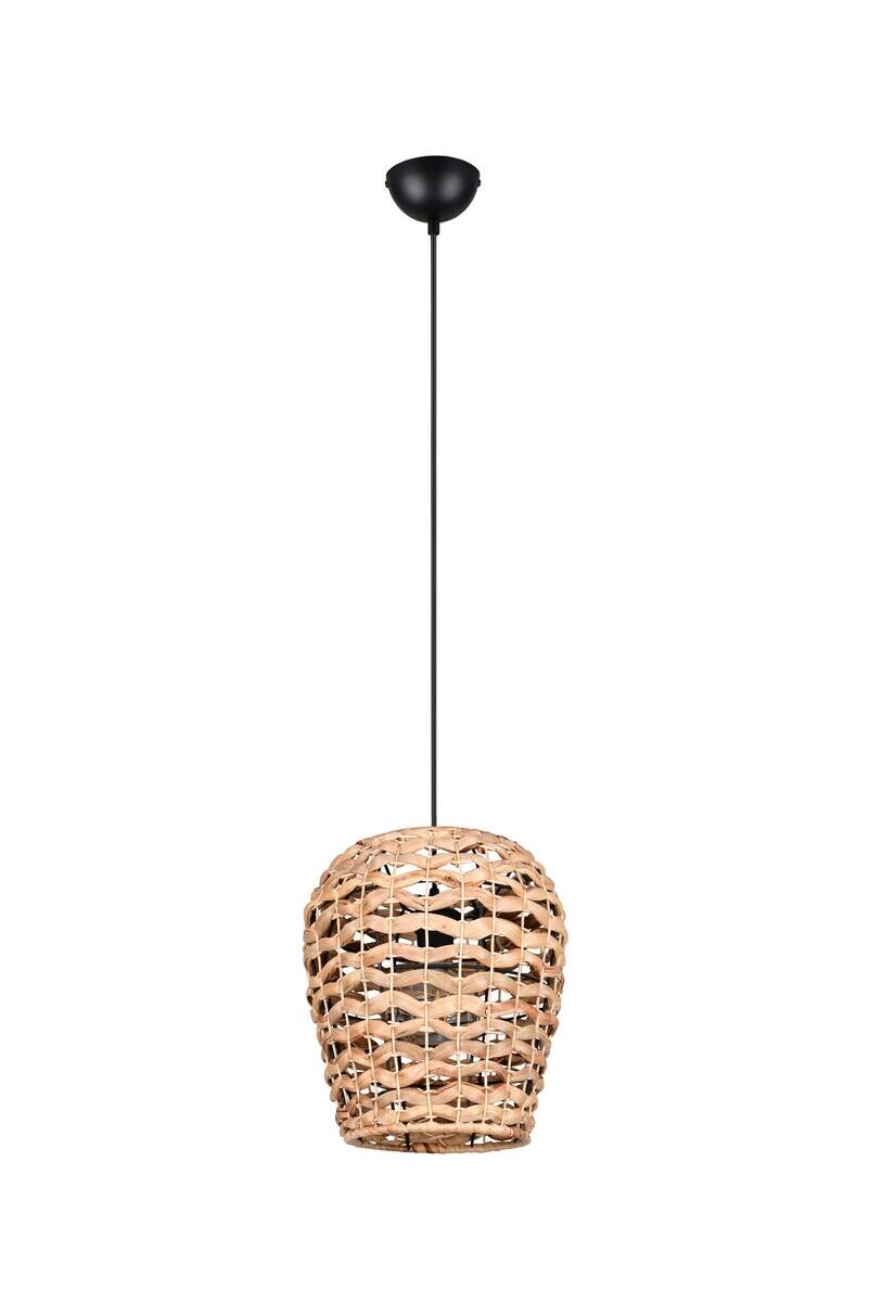 Reality Pendelleuchte schwarz Metall H: ca. 150 cm E27 1 Brennstellen