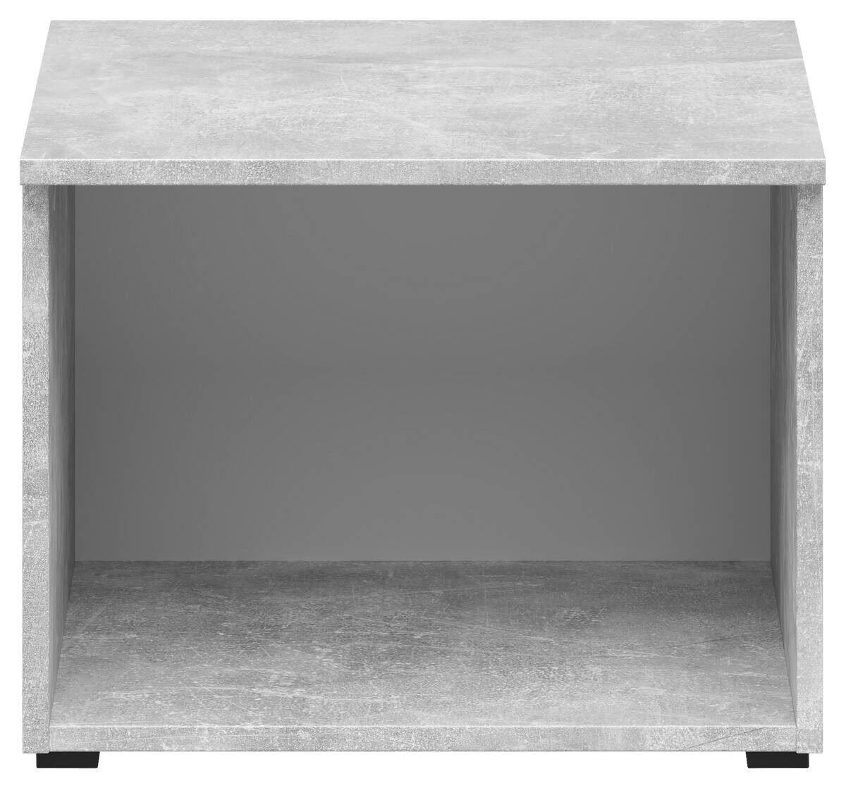Aufsatz Multi-Stauraum Typ 9 Beton Optik B/H/T: ca. 45x35x40 cm