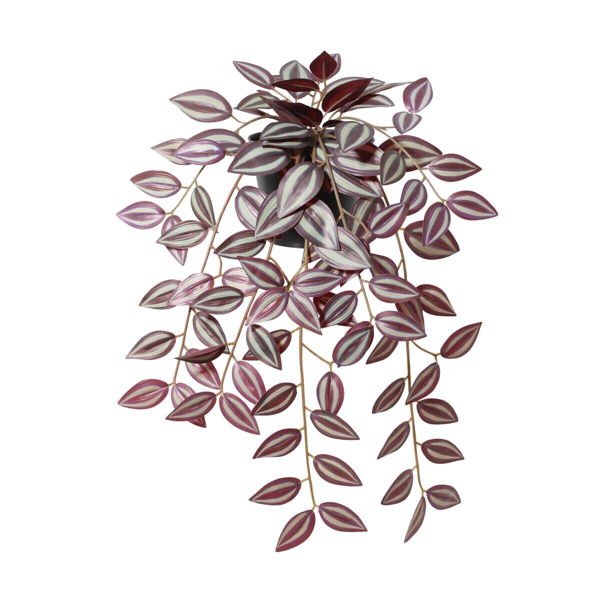 Kunstpflanze Tradescantia lila Kunststoff