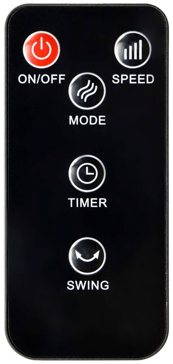 Lifetime Ventilator 871125243604 grau Metall Kunststoff B/H/L: ca. 23,6x93,1x23,6 cm