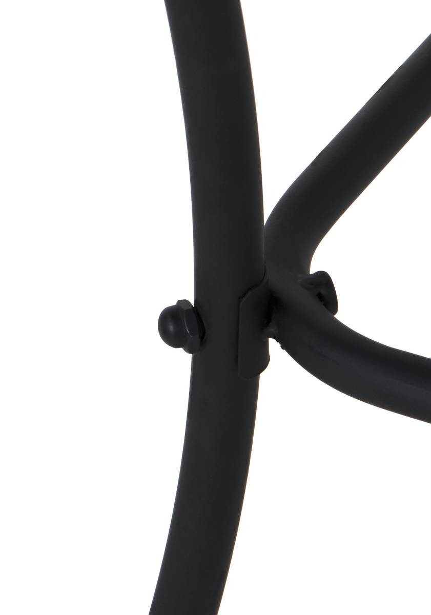 POCOline Gartentisch Mosaik schwarz Metall H/D: ca. 70x60 cm