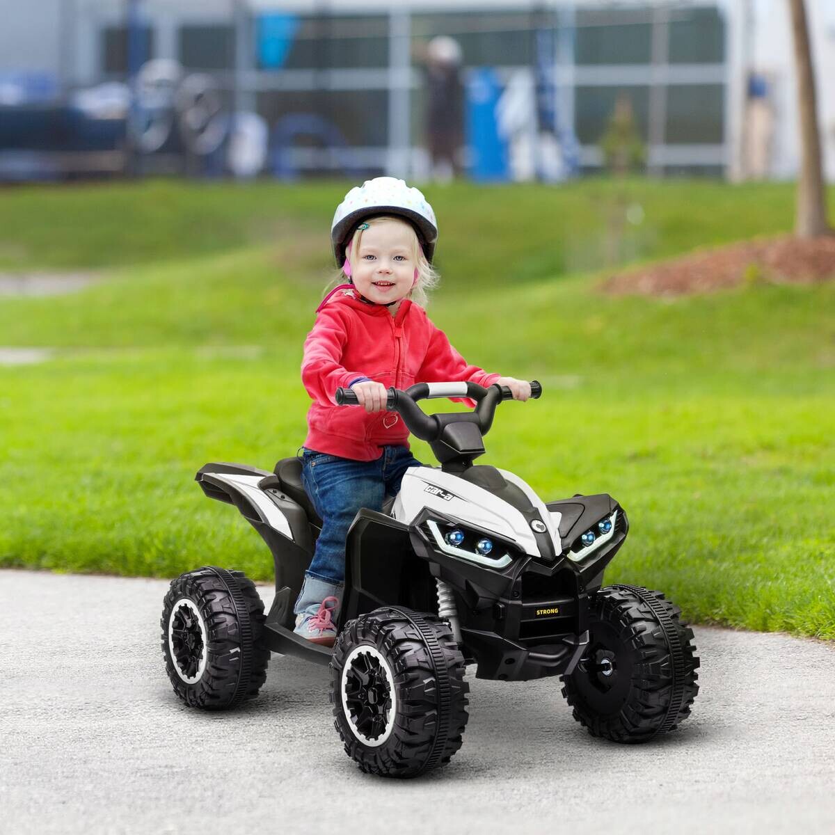 HOMCOM Kinderauto schwarz B/H/L: ca. 53x83x55,5 cm