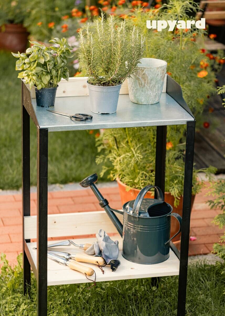 UPYARD Pflanztisch MODERN natur B/H/T: ca. 80x92x39 cm