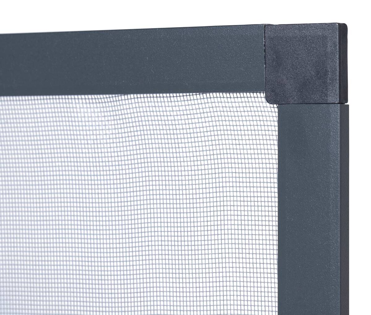 Fliegengitter anthrazit B/L: ca. 100x120 cm