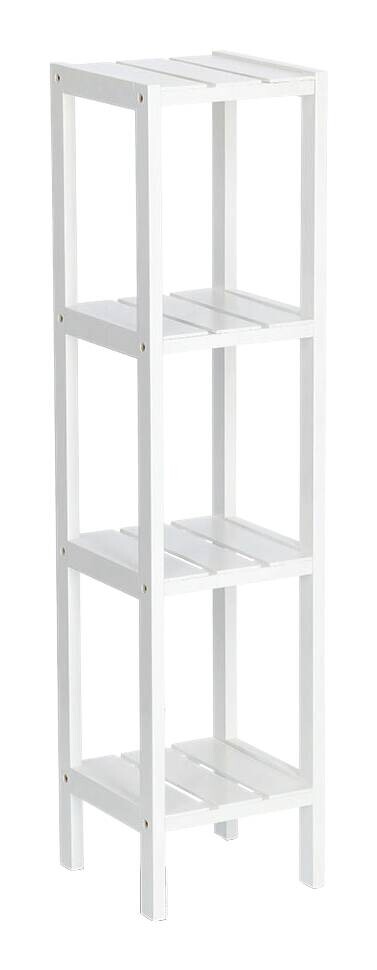 Standregal weiß MDF B/H/L: ca. 22x92x22 cm