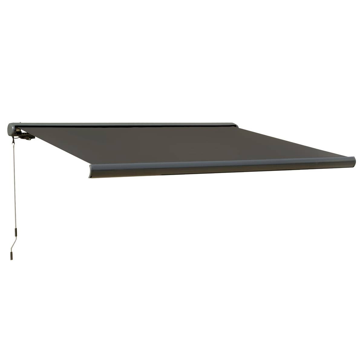 Outsunny Elektrische Markise dunkelgrau B/L: ca. 250x300 cm