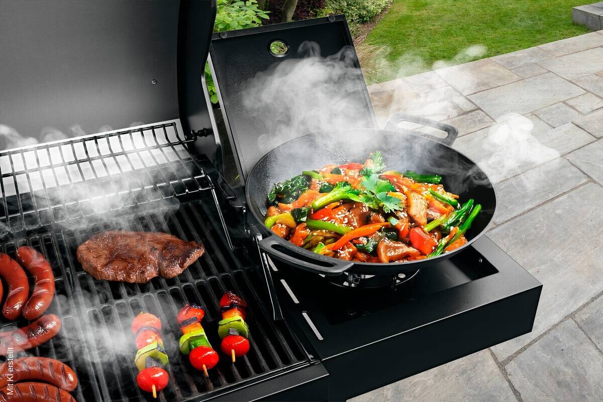 Landmann Gasgrill Cool Black 4.1 Classic Stahl B/H/L: ca. 121x54x145 cm