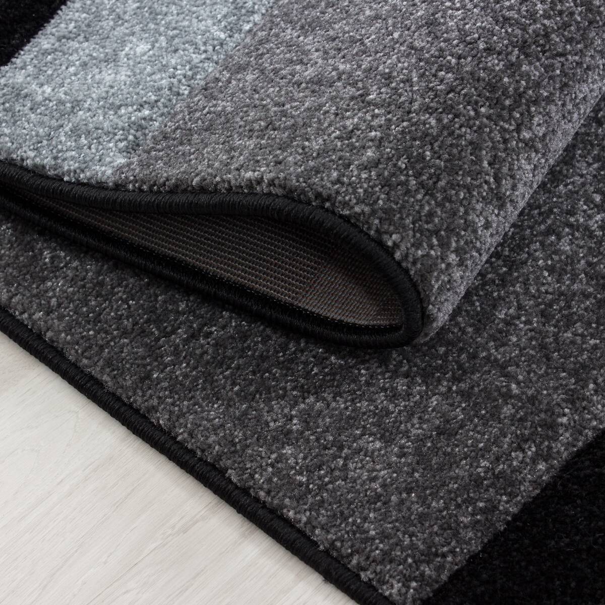 Ayyildiz Teppich HAWAII grau B/L: ca. 120x170 cm