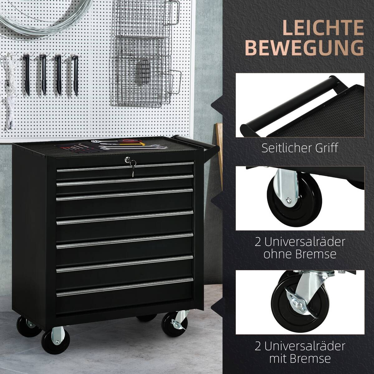 Werkstattwagen B/H/T: ca. 69x75x33 cm