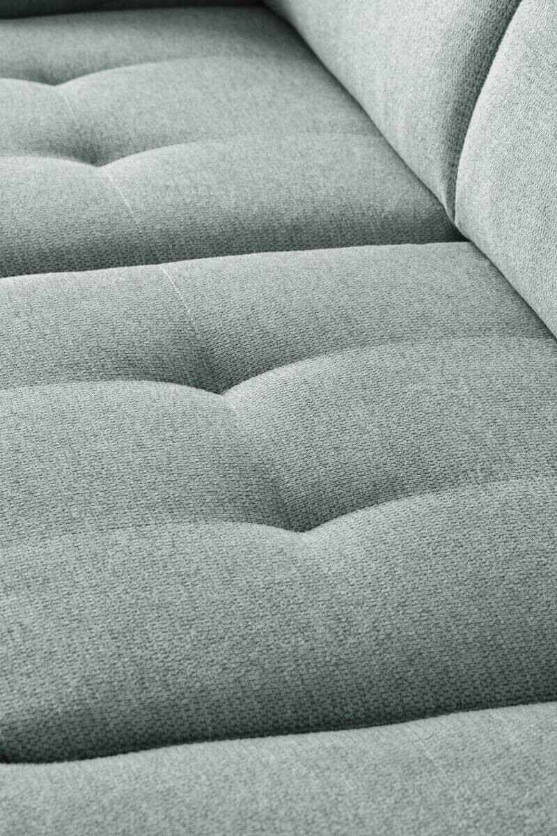 Ecksofa mit Bettfunktion eisblau Flachgewebe B/H/T: ca. 280x96x238 cm