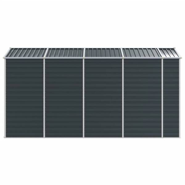 vidaXL Gartenhaus anthrazit B/H/T: ca. 191x198x385 cm