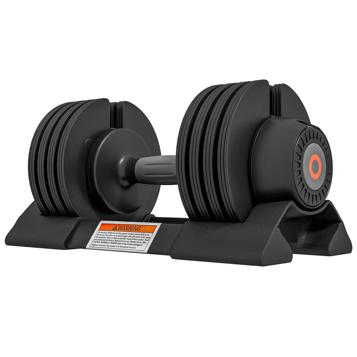 SPORTNOW Hantelset schwarz Stahl B/H/L: ca. 16x16x33 cm