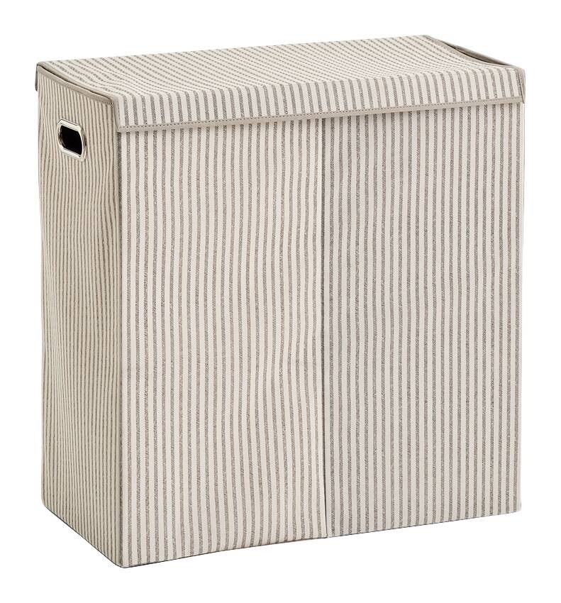 Zeller Wäschesammler 2-fach Stripes