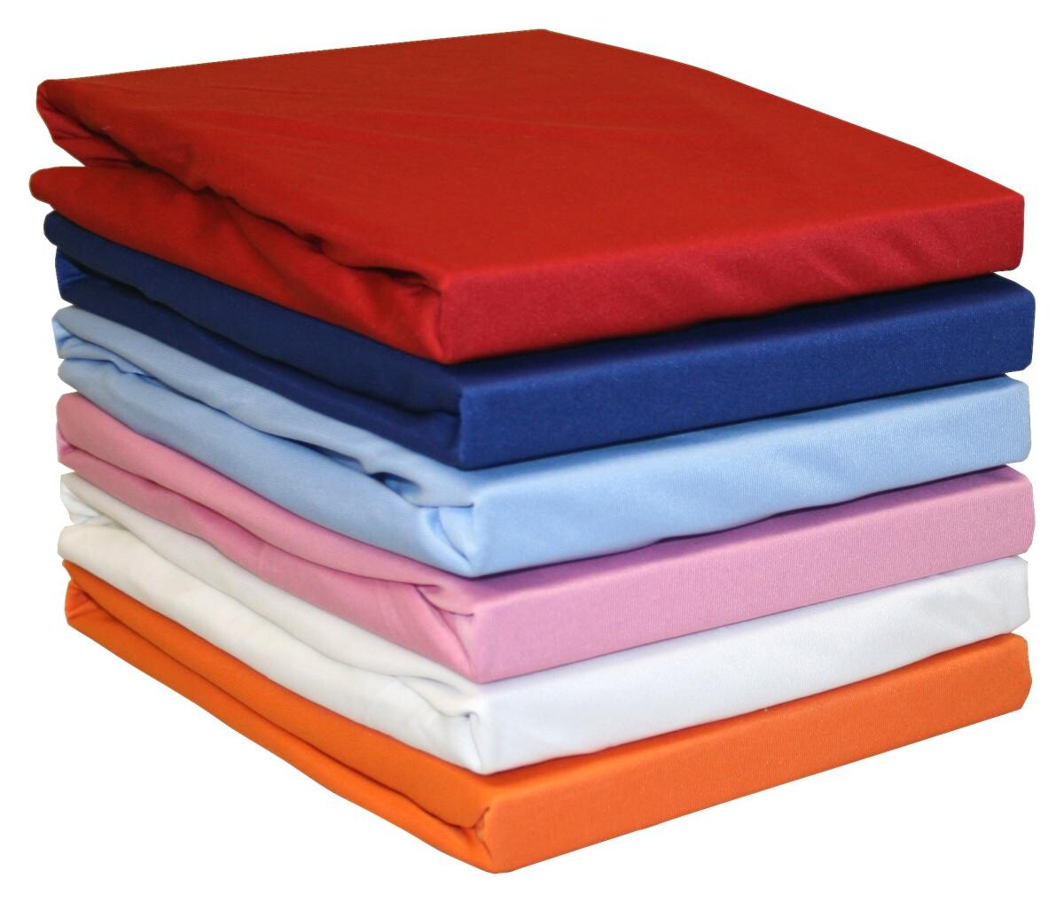 Microfaser Spannbetttuch sortiert Polyester B/L: ca. 70x140 cm
