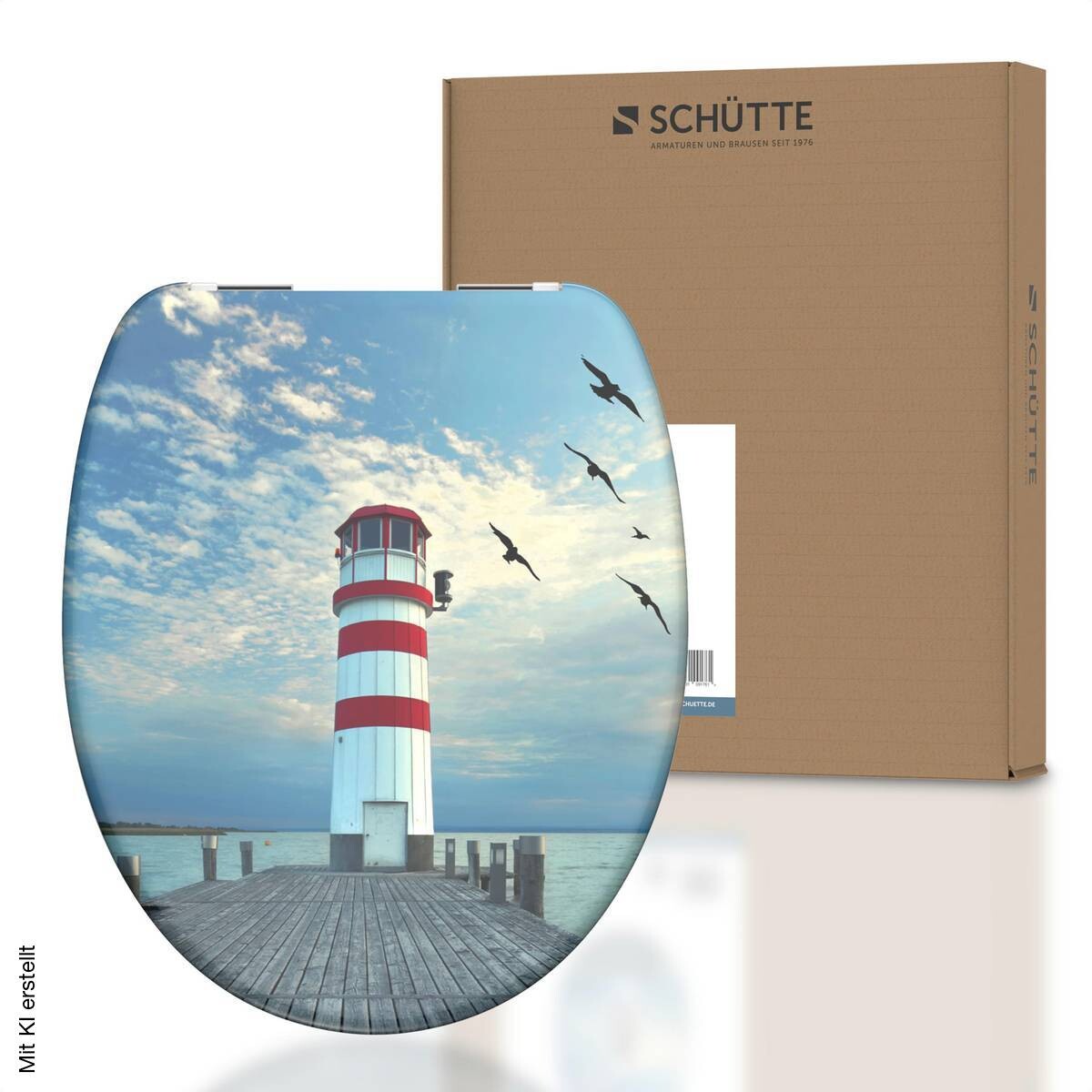 Schütte WC-Sitz LIGHTHOUSE Duroplast